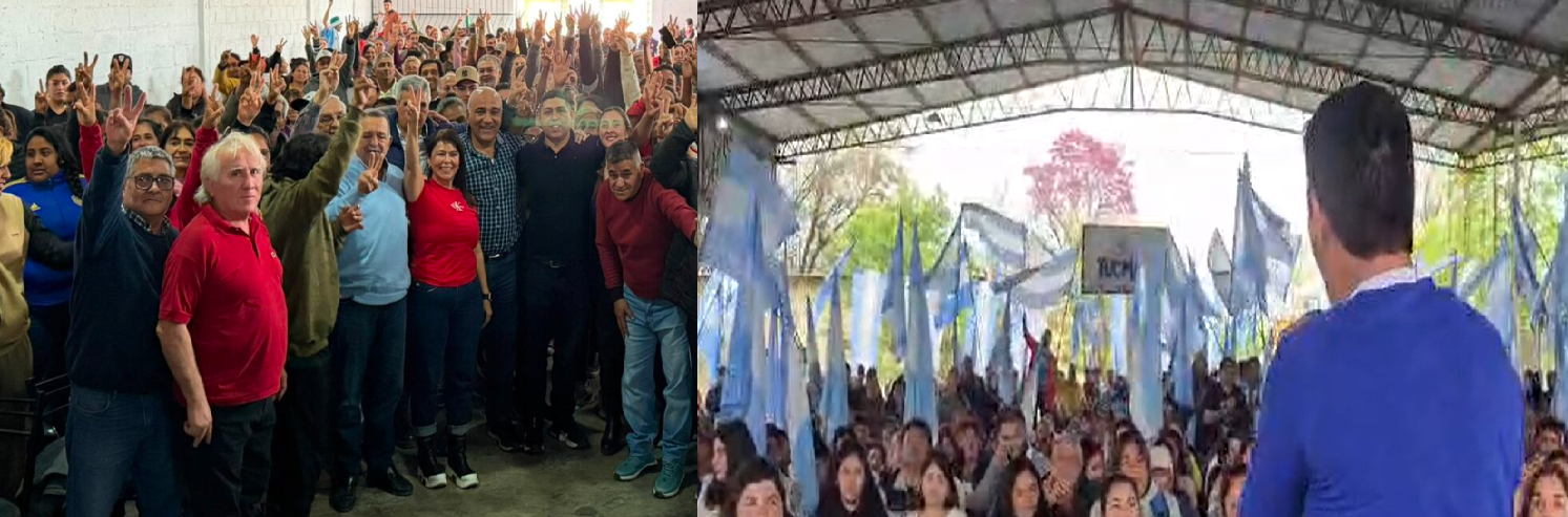 Burlas en las redes a Manzur: el comisionado de Santa Ana juntó 10 veces más gente que la que asistió a su acto